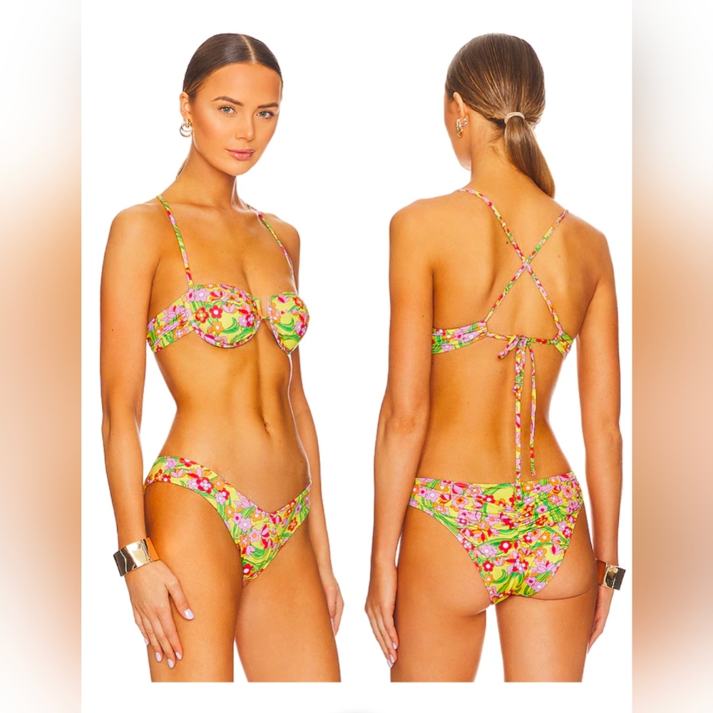 Solid and Striped Sienna Floral Print Bikini